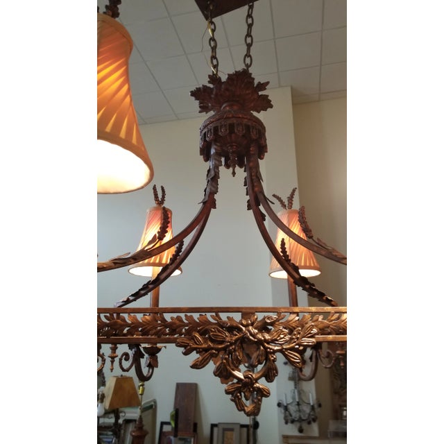 French Country French Country Style Chandelier For Sale - Image 3 of 10