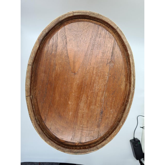 Maritime Wooden Bucket with Brass Hoops, 1960s-1970s For Sale - Image 12 of 14