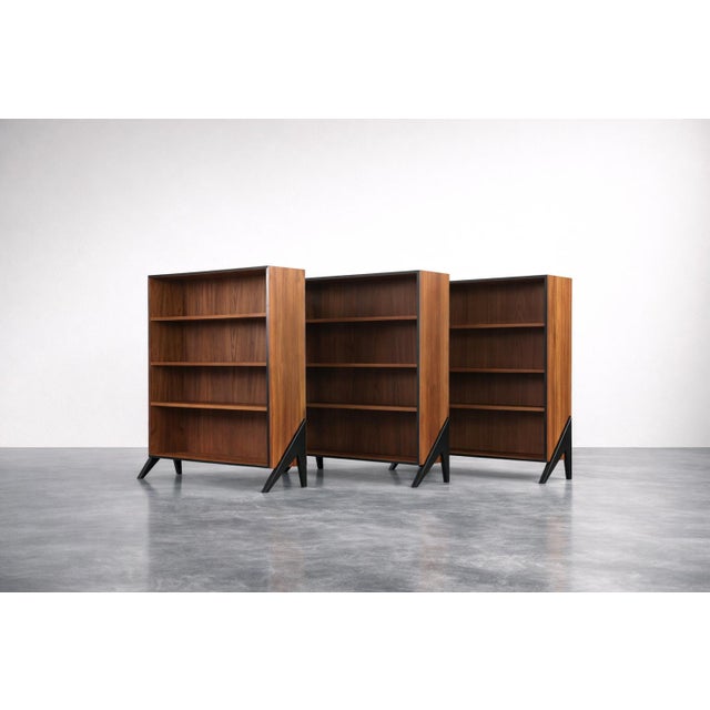 Mid-Century Scandinavian Modern Teak Bookcase, 1960s For Sale - Image 15 of 18