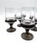 White Wine Glasses with Colored Base from Rosenthal, 1960s, Set of 4 For Sale - Image 10 of 12