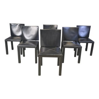 Arcadia Dining Chairs by Paolo Piva for B& B Italia, 1980s, Set of 6 For Sale