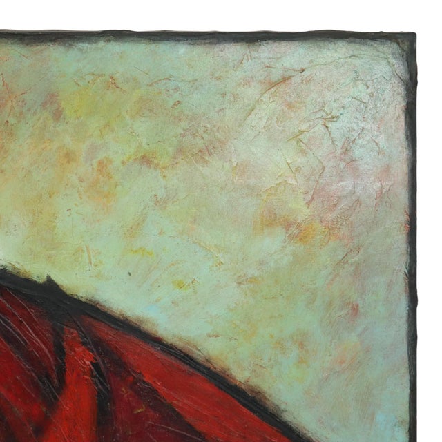 Abstract Boat, 1950s, Oil Painting on Canvas For Sale - Image 9 of 13
