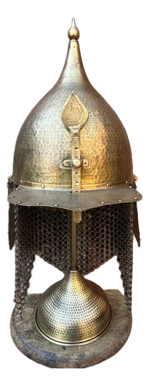 Hand Hammered Brass Warrior Helmet