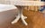 White Century Casual Round Dining/Breakfast Table For Sale - Image 8 of 13