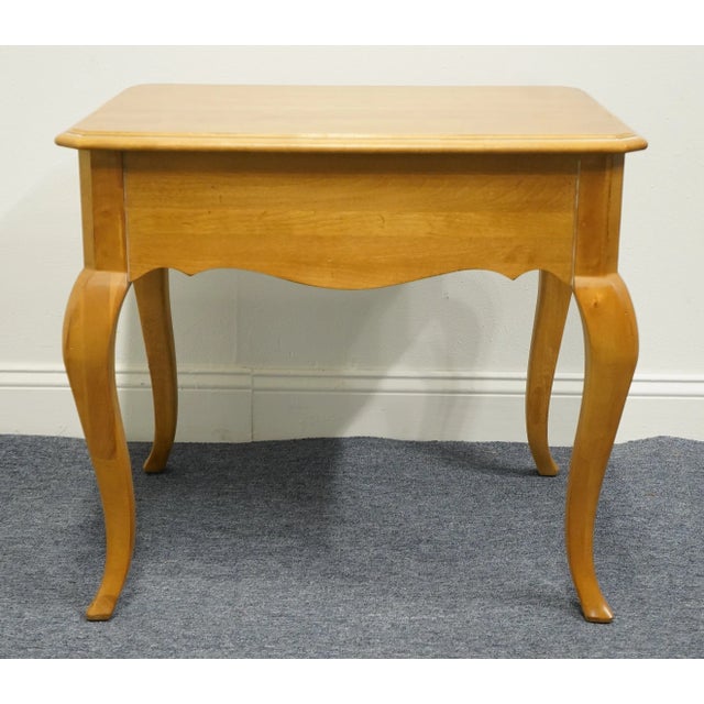 Ethan Allen Country French Collection 22" Accent End Table 26-8203 - 246 Finish For Sale - Image 11 of 13