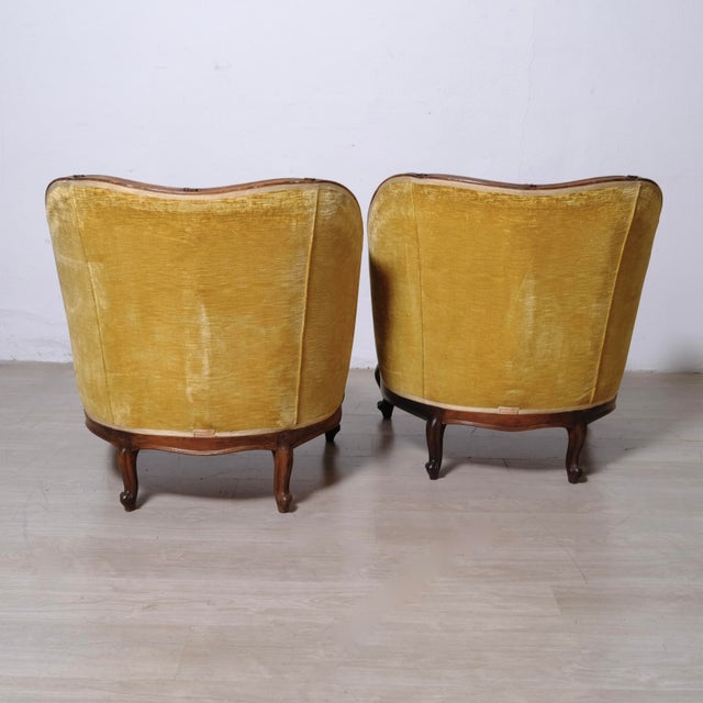 Chippendale Tub Armchairs by Citerio Meda, 1930s, Set of 2 For Sale - Image 6 of 18