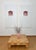 Vintage Murano Glass Tube Wall Sconces with 5 Pink Alabaster Glass Tube, 1990, Set of 2 For Sale - Image 9 of 18