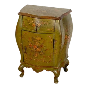 Venetian Painted Bedside Cabinet, Circa 1900