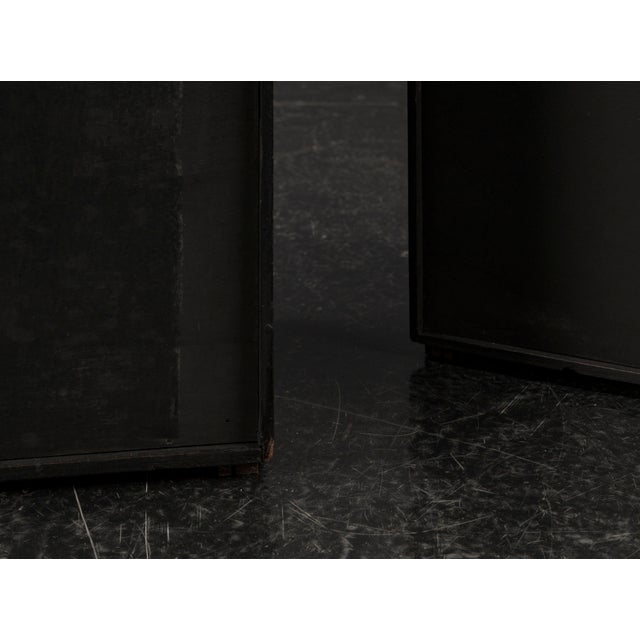 Brutalist Patinated Wood Cube Coffee Tables, 1960s, Set of 2 For Sale - Image 18 of 18