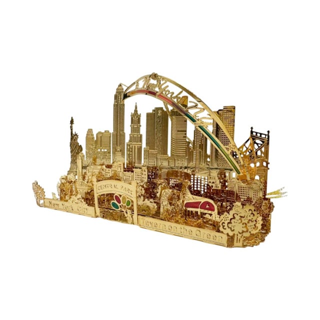 Vintage Tavern on the Green Nyc Restaurant Christmas Holiday Ornament For Sale - Image 4 of 10