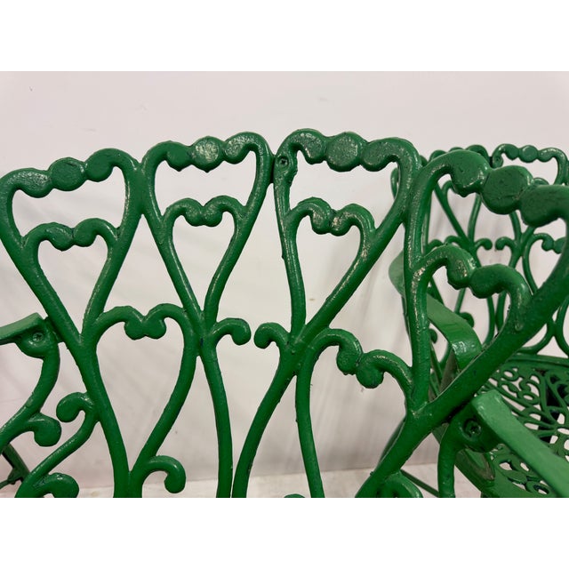 Vintage Garden Table with Chairs in Oak by De Puydt, Belgium, 1950s, Set of 5 For Sale - Image 10 of 18