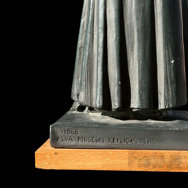 1960s Vintage Gaston Lachaise Standing Woman Figural Sculpture, 1968 Alva Museum Replica For Sale - Image 5 of 8