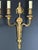 French Louis XVI Revival Gilt Bronze Wall Sconces, Set of 2 For Sale - Image 4 of 9