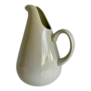Russel Wright for Oneida Glazed Stoneware Ceramic Pitcher