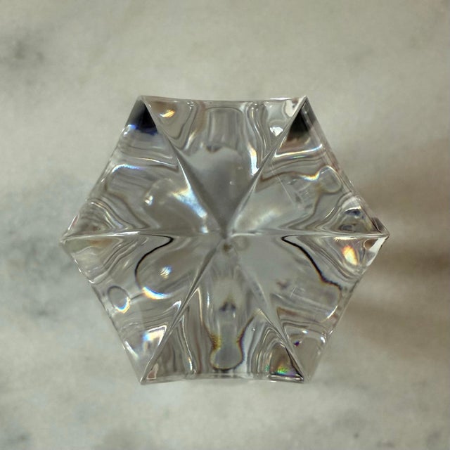 Vintage Crystal Decanter For Sale - Image 10 of 10