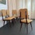 Set of Six Italian Mid-Century Modern Mahogany Dining Chairs For Sale In New York - Image 6 of 11