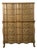 Mid Century French Provincial Style Highboy Dresser With 6 Drawers For Sale