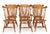 1970s 1970s Ethan Allen American Traditional Nutmeg Windsor Back Chairs- Set of 6 For Sale - Image 5 of 10