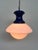 Mid-Century Modern Industrial Space Age Italian Chandelier in Vintage Glass and Metal, 1970s For Sale - Image 3 of 18