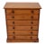 Mid-19th Century American Cherry Spice Chest With Hand-Cut Dovetail Drawers For Sale
