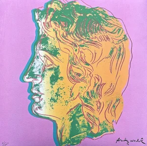After Andy Warhol, Alexander the Great Light Purple, 1980s, Print