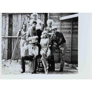Elliott Erwitt, Cast Portrait from The Misfits, Nevada, 1970s, Silver Gelatin Print For Sale