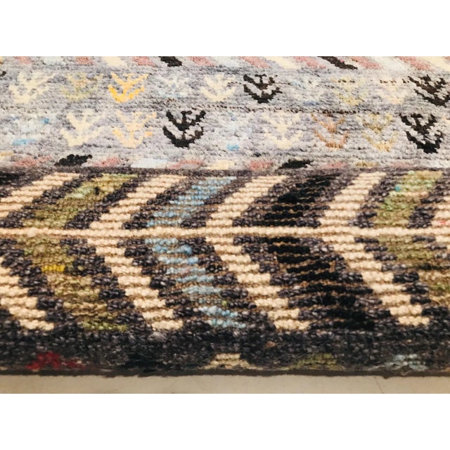 Vintage Hand-Crafted Wool Carpet, 1981 For Sale - Image 6 of 13