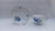 Porcelain Tea Cup and Saucer with Hand-Painted Blue Crocus from Meissen, 1960, Set of 2 For Sale - Image 17 of 17