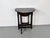 Wood Small Antique Oak Gateleg Drop-Leaf Side Table, 1900s For Sale - Image 7 of 13