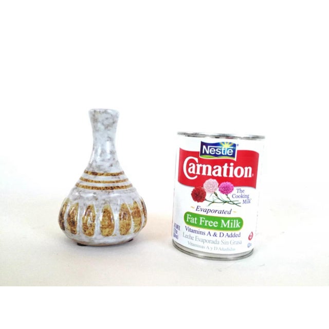 Pottery Craft USA Mid Century Danish Modern Pottery Craft Ceramic Vase For Sale - Image 4 of 5