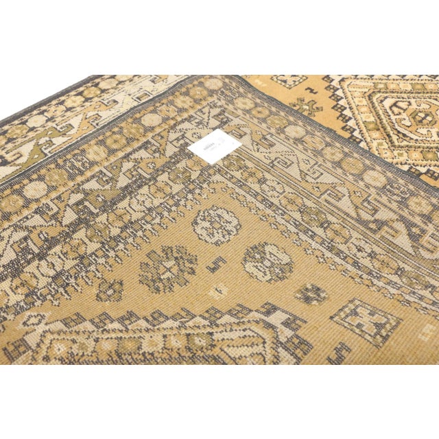 Late 20th Century Vintage Turkish Rug - 03'10 X 05'05 For Sale - Image 5 of 7