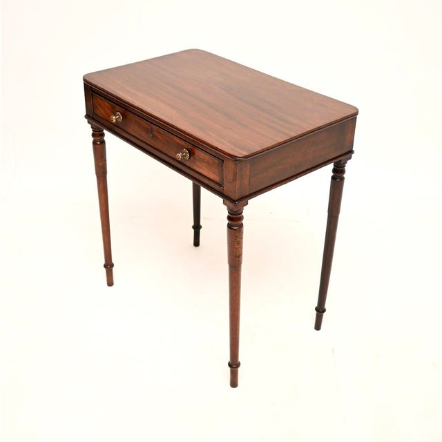 Antique Georgian Side Table, 1810 For Sale - Image 4 of 11