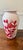 Glass 1940s ‘ Birds and Cherry’ Blossom Milk Glass Vase For Sale - Image 7 of 11