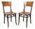 Art Nouveau Bentwood Chairs from Thonet, Czechoslovakia, 1920s, Set of 2 For Sale