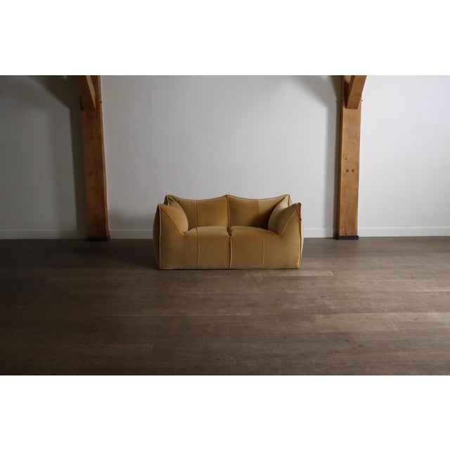 Le Bambole Sofa in Buffalo Leather by Mario Bellini for B&B Italia, 1970s For Sale - Image 3 of 17