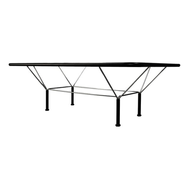 Vintage Glass Table by Niels Bendtsen, 1970s For Sale