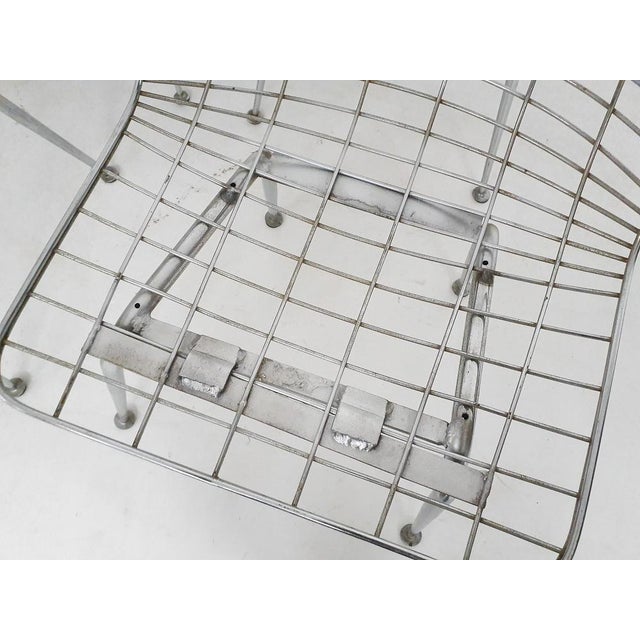 Mid-Century Wire Chairs, the Netherlands, 1950s, Set of 8 For Sale - Image 11 of 12