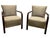 Early 20th Century H-213 Armchairs attributed to Jindřich Halabala, Czechoslovakia, 1930s, Set of 2 For Sale - Image 13 of 13