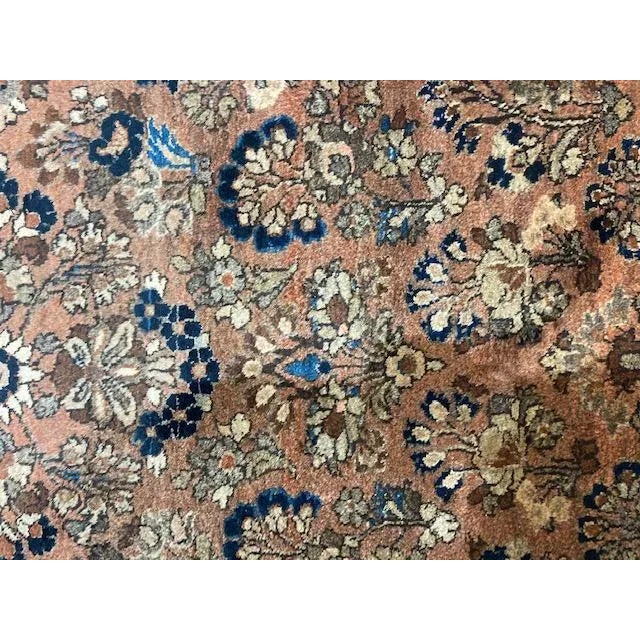 Persian 1920s Antique Persian Sarouk Rug For Sale - Image 3 of 7