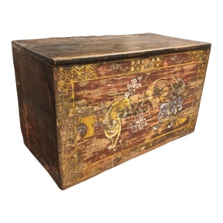 Antique Chinese Elm Shanxi Box For Sale