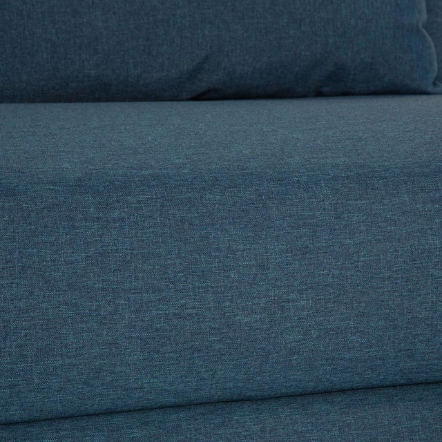 Modern Multy Fabric Three Seater Sofa Bed in Blue from Ligne Roset For Sale - Image 3 of 8