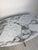 Mid-Century Modern Vintage Oval Arabescato Marble Dining Table by Florence Knoll for Roche Bobois, 1960s For Sale - Image 3 of 8