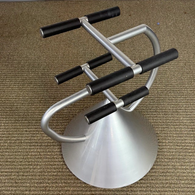 The Hotel Zeus TV stand is a design of Ron Arad. It was manufactured by Zeus Noto in Italy in 1992. Ron Arad exhibited at...