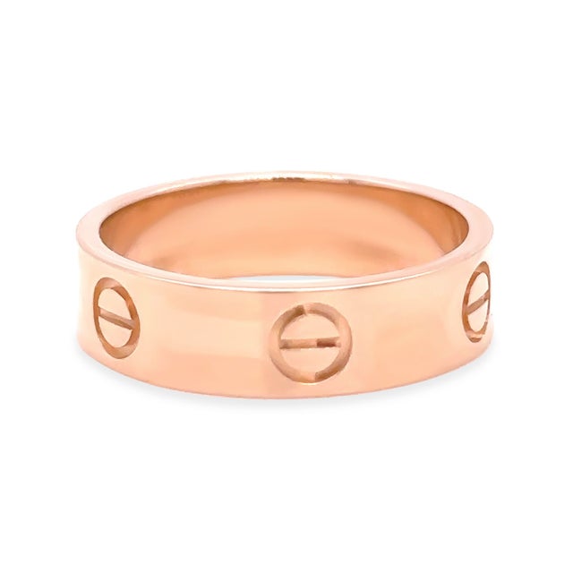 2020s Cartier 18ct Yellow Gold Love Ring 6.34g, Size 8 For Sale - Image 5 of 12