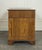 Vintage Oak Office Pedestal Desk in Brown Leather Top For Sale - Image 14 of 17