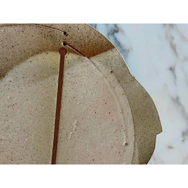 George Roby Hand Thrown Platter For Sale In New York - Image 6 of 10