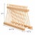 2020s Antique Style European Plate Rack | Hand-Crafted Vintage Reproduction Dish Rack | Holds 10 Dinner Plates Up to 11" | Solid Pine Unfinished For Sale - Image 5 of 6