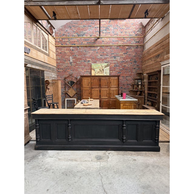 Large Early 20th Century Store Counter For Sale - Image 10 of 18