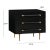Trident Black Nightstand For Sale In Los Angeles - Image 6 of 8