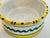 Yellow Vintage 1970s Italian Ceramic Oil & Vinegar Cruet Set W/ Lemons and Green Leaves, 3 PCS For Sale - Image 8 of 9